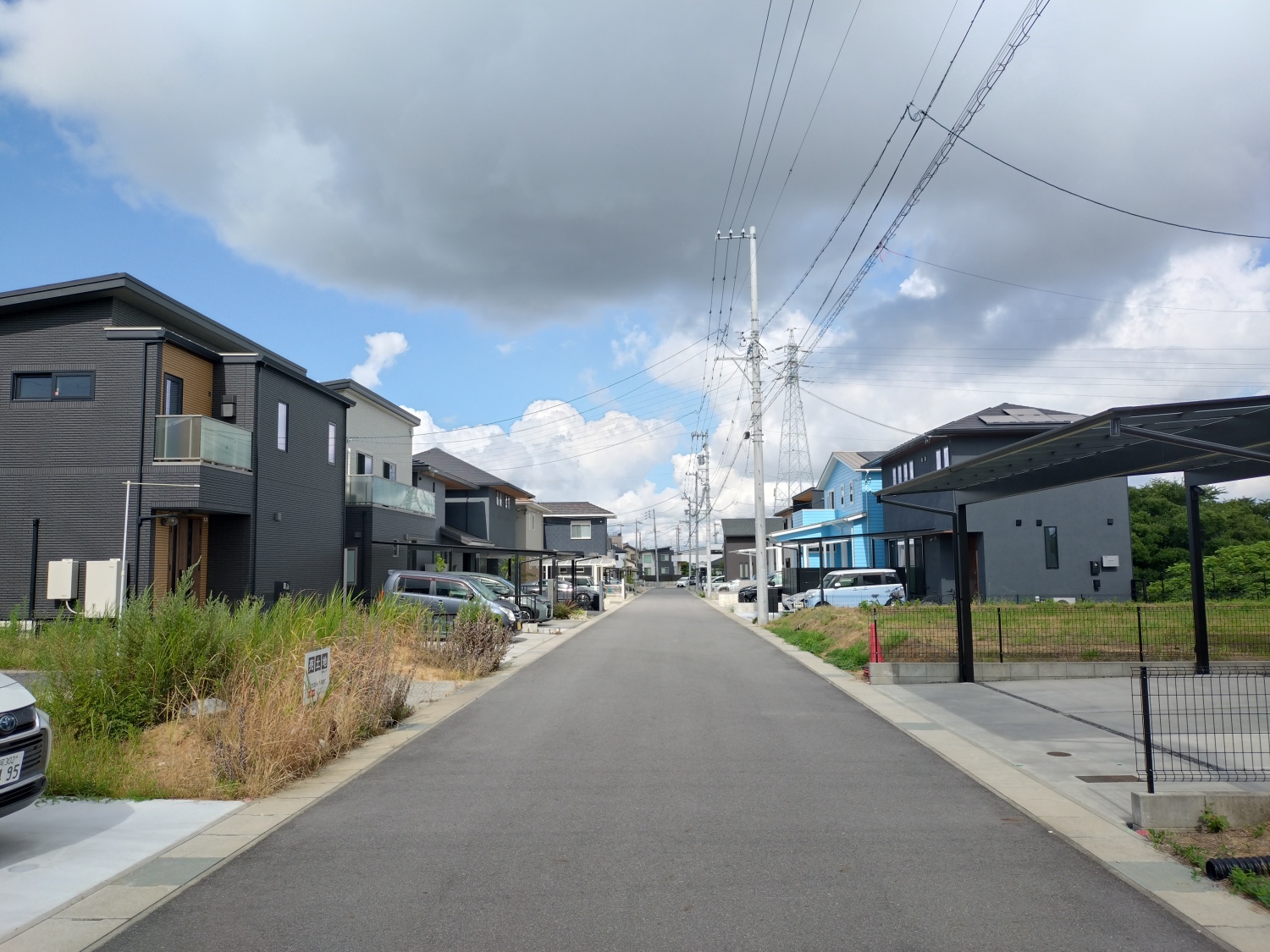 前面道路